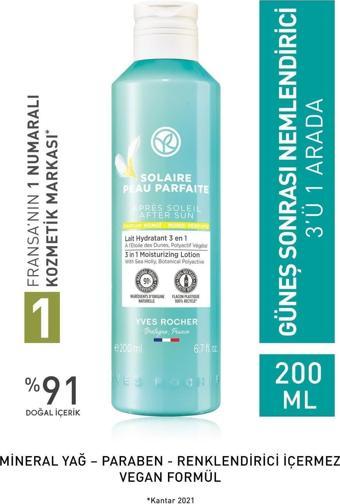 Yves Rocher 3ü 1 Arada Güneş Sonrası Losyonu/solaire Peau Parfaite-200 ml - 96130