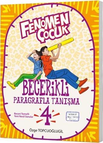 Fenomen Çocuk 2024 4. Sınıf Becerikli Paragrafla Tanışma - Fenomen Çocuk