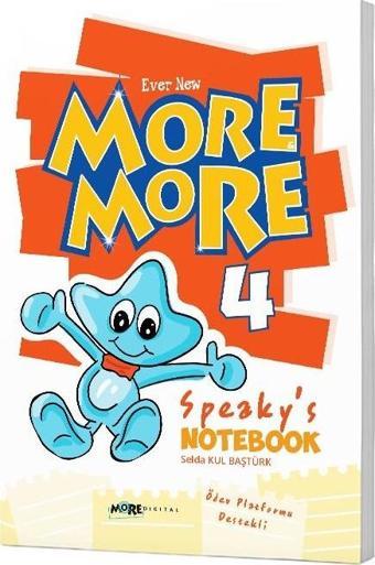 Kurmay Elt 2024 4. Sınıf More & More Speakys Notebook İngilizce Akıllı Defter - Kurmay Yayınları