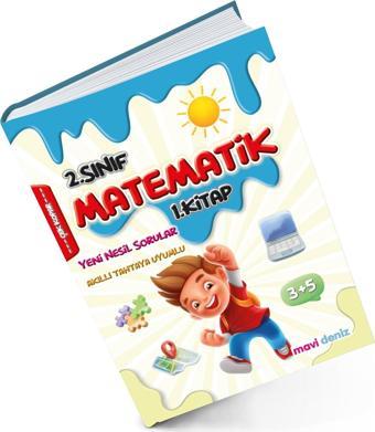 Mavi Deniz 2024 2. Sınıf Matematik 1. Kitap Yeni Nesil Sorular - Mavi Deniz Yayınları