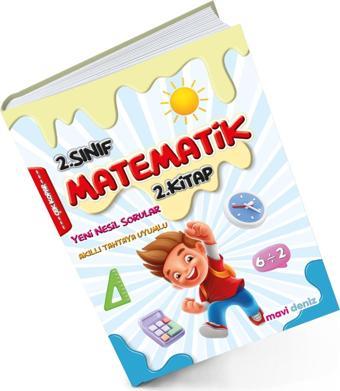 Mavi Deniz 2024 2. Sınıf Matematik 2. Kitap Yeni Nesil Sorular - Mavi Deniz Yayınları