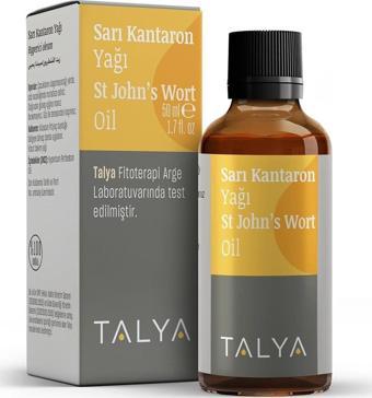 Talya Sarı Kantaron Yağı, Soğuk Sıkım, %100 Saf Ve Doğal, 50 ml