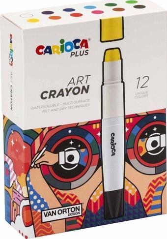 CARİOCA PLUS ART CRAYON BOYA 12Lİ (SERT KUTU)