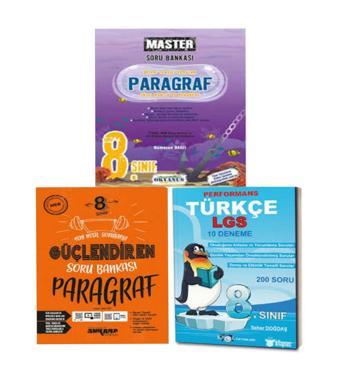 8.Sınıf Master Paragraf Soru Bankası Ve Güçlendiren Paragraf Soru Bankası +10'lu Branş Denemeleri - Okyanus Yayıncılık