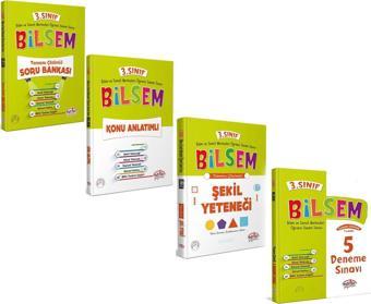 3. Sınıf Bilsem Hazırlık 4 Kitap Set Editör Yayınları - Editör Yayınevi