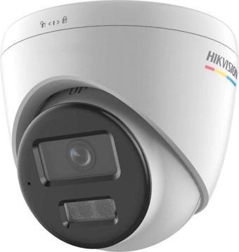 Hikvision DS-2CD1347G2H-LIUF 4 MP 2.8 mm Colorvu Smart Light Dome IP Kamera