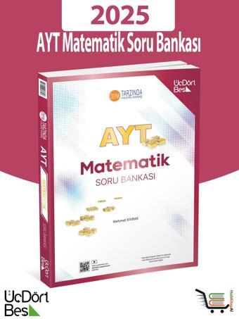 345-2025 Model AYT Matematik Soru Bankası - Üç Dört Beş Yayınları