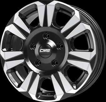 CMS-1239 6.5X16 5X120 ET60 65.1 BLACK DİAMOND JANT (TAKIM SATILIR) (4 ADET FİYATIDIR)