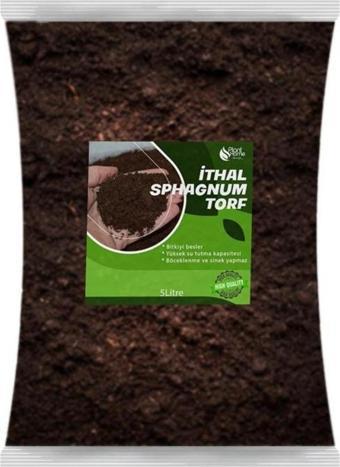 En İyi Bitki Çiçek Toprağı 5 Litre - Ithal Spagnum Ts1 Torf - Böcek Sinek Yapmaz Premium Kalite
