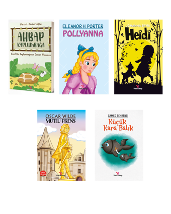 2.Sınıf Çocuk Edebiyatı Seti - 5 Kitap Takım - Eleanor H. Porter - Yeti Kitap