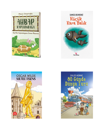 3.Sınıf Çocuk Edebiyatı Seti - 4 Kitap Takım - Yeti Kitap