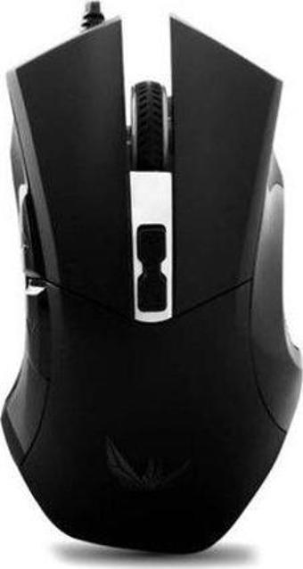 Rampage Dlm355 Makrolu Usb Siyah Oyuncu Mouse