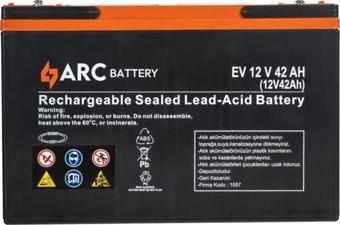 Arc 12 Volt 42 Amper Akü Üretim Tarihi: 2024