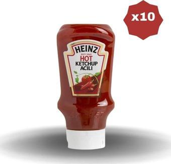 Heinz ACILI KETÇAP 460 GR X 10 ADET