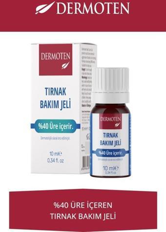 Dermoten Tırnak Bakım Jeli 10 ml (%40 Üre İçerikli)