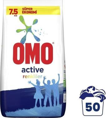 Omo Matik 7.5 Kg Active Renkliler