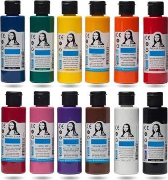 Südor Mona Lisa Kumaş Boyası 12 Renk x 70 ml