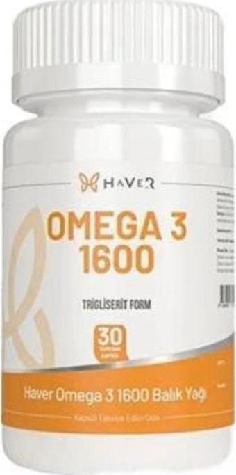 Haver Omega 3 1600 30 Kapsül