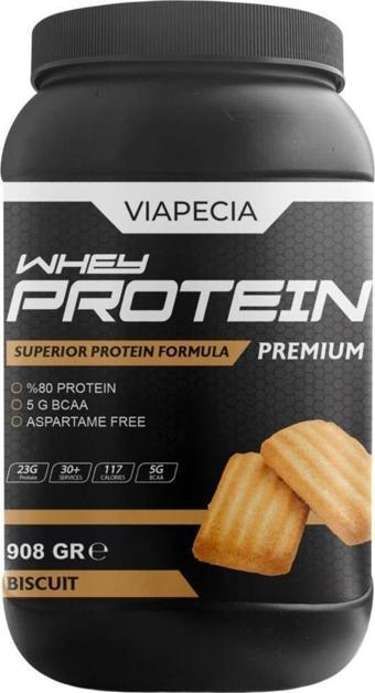 Viapecia Whey Protein Bisküvi Aromalı 908 gr