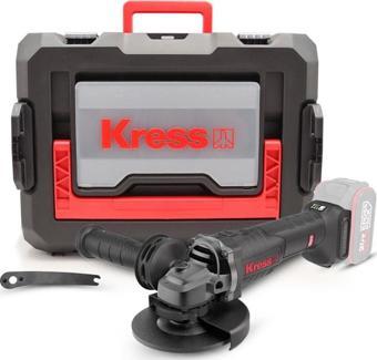 Kress KUH02.91 20Volt 115mm Kömürsüz Profesyonel Şarjlı Devir Ayarlı Avuç Taşlama (Akü Dahil Değildir)