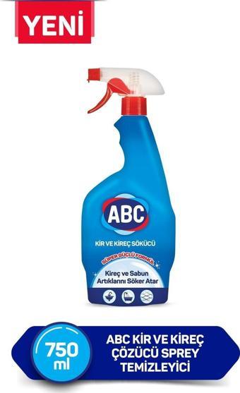 ABC SPREY KİREÇ SÖKÜCÜ 750 ML