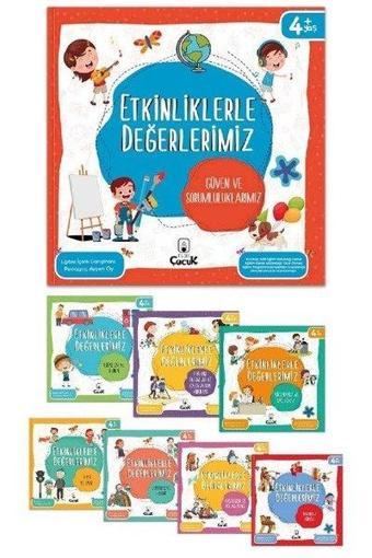 Etkinliklerle Değerlerimiz Serisi Seti - 8 Kitap Takım - Ayşen Oy - Floki Çocuk