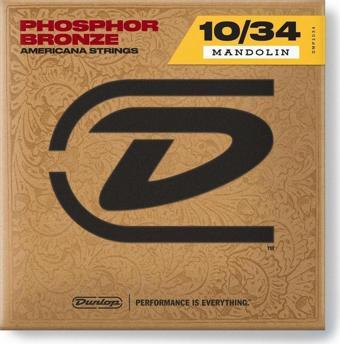 Jim Dunlop DMP1034 Phosphor Bronze Mandolin Teli (10/34)