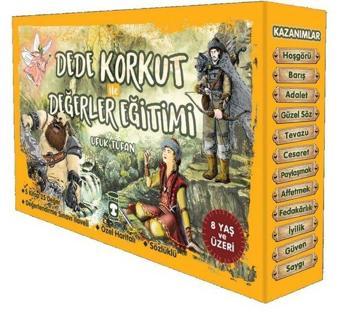 Dede Korkut İle Değerler Eğitimi Seti - 5 Kitap Takım - Ufuk Tufan - Timaş Çocuk