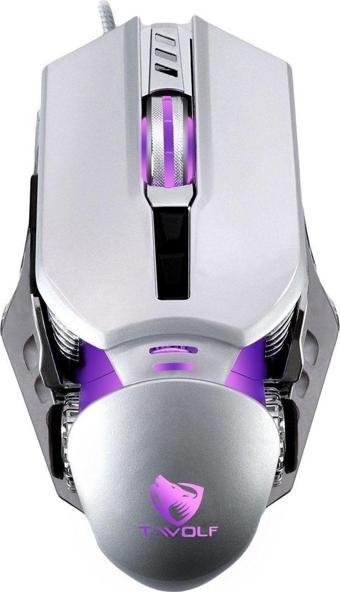 Mf Product Strike 0574 RGB Kablolu Gaming Mouse Gri