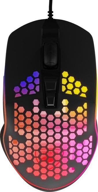 Mf Product Strike 0576 RGB Kablolu Gaming Mouse Siyah