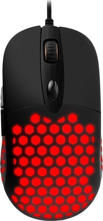 Mf Product Strike 0579 RGB Kablolu Gaming Mouse Siyah