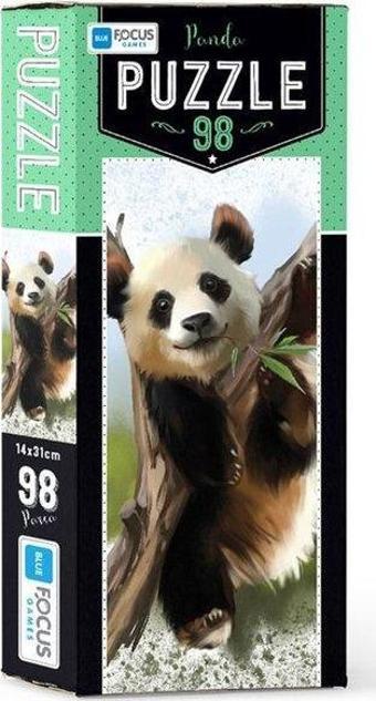 Blue Focus Panda 98 Parça Puzzle BF216