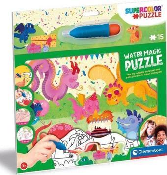 Clementoni 15 Parça Water Magic Frame Puzzle Baby Dragons 22245