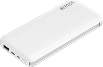 Shaza 10.000 Mah 4İn1 Smart Chip Powerbank Beyaz