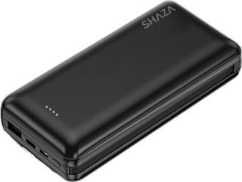 Shaza 20.000 Mah 4İn1 Smart Chip Powerbank Siyah