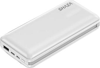 Shaza 20.000 Mah 4İn1 Smart Chip Powerbank Beyaz