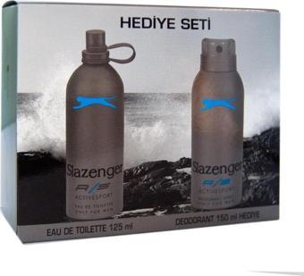 Slazenger Edt Active Sport 125 Ml+Deo Mavi