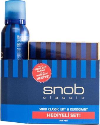 Snob Edt 100 Ml+Deo Classıc