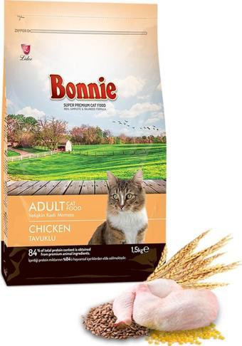 Bonnie Tavuklu Yetişkin Kedi Maması 1,5 Kg