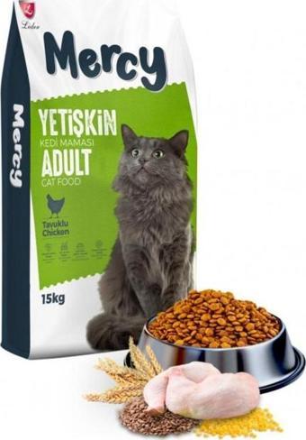 Mercy Tavuklu Yetişkin Kedi Maması 15 Kg