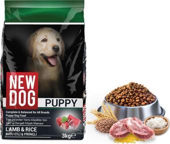 NewDog Kuzu Etli & Pirinçli Yavru köpek Maması 3 Kg