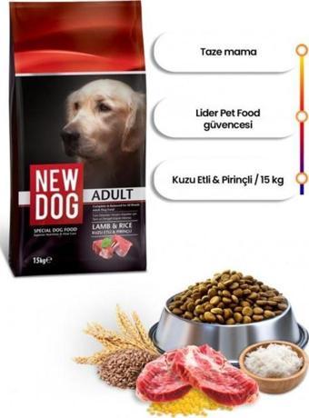 NewDog Kuzu Etli Pirinçli Yetişkin Köpek Maması 15 Kg