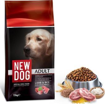 NewDog Kuzu Etli Pirinçli Yetişkin Köpek Maması 15 Kg