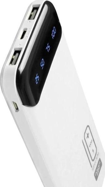 Powerway Tx-10 10000 Mah Çift Usb Dijital Ekran Ledli Powerbank (2818)