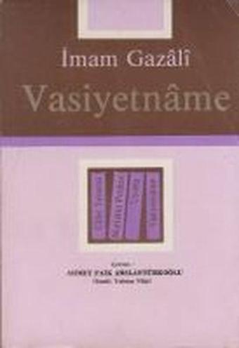 Vasiyetname - Ahmet Faik Arslantürkoğlu - Sahhaflar Kitap Sarayı