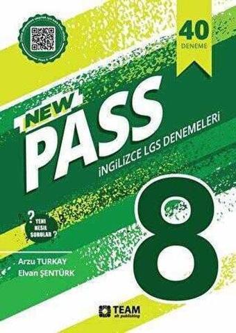 Pass 8 - LGS Yeni Nesil İngilizce Denemeleri - Kolektif  - Team Elt Publishing