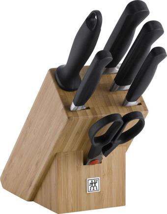ZWILLING PURE BLOK BIÇAK SETİ 7'Lİ BAMBU 336200010