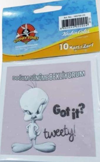 Keskin Color Loney Tunes Doğum Günü Kartı