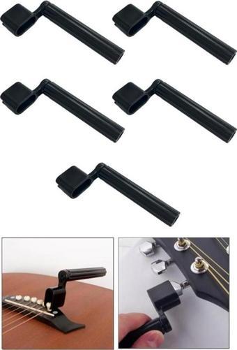 Midex W11-BK-5X Gitar Tel Sarıcı Gitar Burgu Çevirici (Siyah 5 Adet)