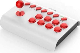 ScHitec BSP-Y02 Joystick Switch/Ps3/Ps4/Pc/Android/İos MF/TV Retro Oyun Konsolu Joystiği Beyaz